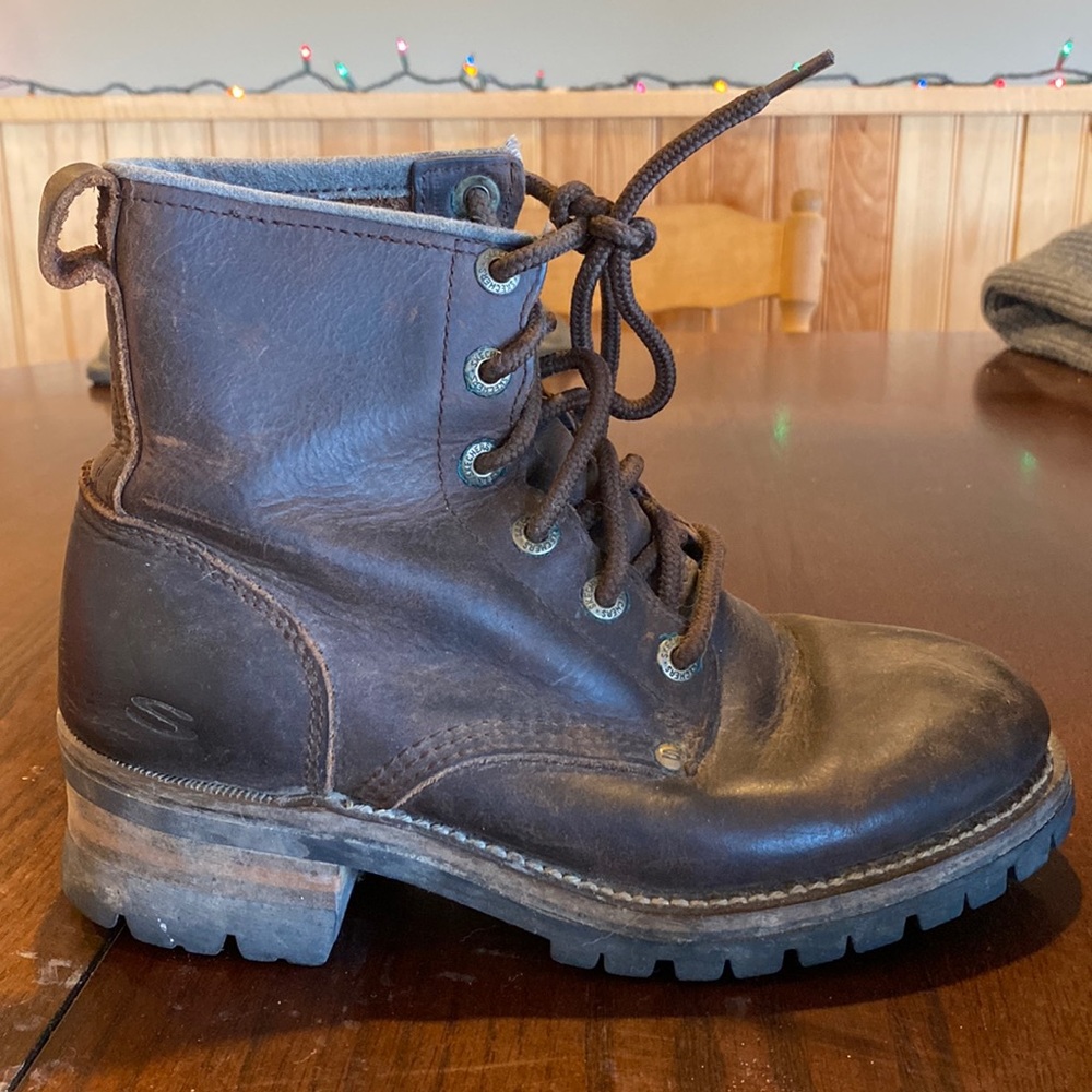 Sketchers Work Boots Women Size 9